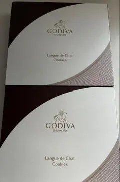 GODIVA ラングドシャクッキーアソートメント 18枚入 2箱セットのサムネイル