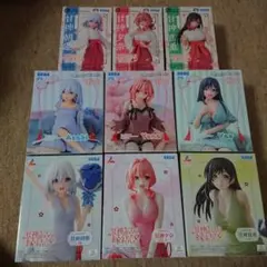 甘神さんちの縁結びフィギュア 甘神夕奈 甘神夜重 甘神朝姫 ９点セット