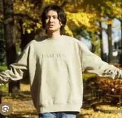 藤井風 I AM YOU スウェット　ベージュ Mサイズ 藤井風 スウェット I AM YOU sweatshirt ライブ グッズ - メルカリ