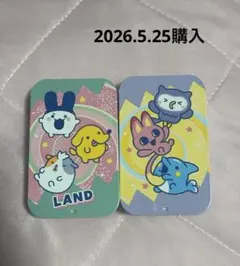 たまごっちパラダイス　すらいどきゃん　2種セット　まめっち　ピンクランド