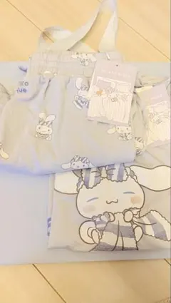 ジェラートピケ　シナモロール総柄ショートパンツ&Tシャツセット(レディース)