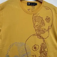 ヒステリックグラマー アンディ ウォーホール ドクロ スカル tシャツ イエロー