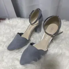m*n様 CECIL Mc BEE スカイブルー ヒールパンプス 23cmのサムネイル
