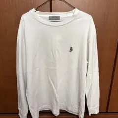 NANO UNIVERSE 長袖Tシャツ ホワイト