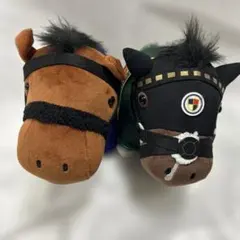 サラブレッドコレクション競走馬ぬいぐるみ2体セット