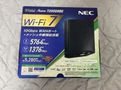 NEC Aterm PA-7200D8BE Wi-Fi 7 ルーターのサムネイル