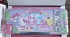 サンリオキャラクターズ ペンケース　筆箱 両面開き 削り器付き 筆入れ 日本製