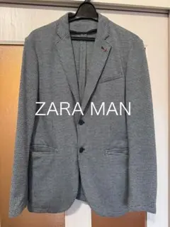 【最終値下げ】ZARA MAN テーラードジャケット グレー チェック柄