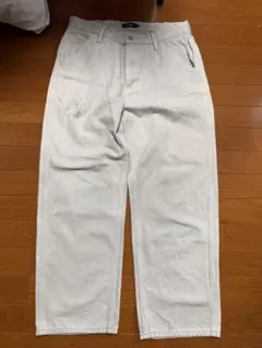 XLARGE ホワイト baggy denim エクストララージ デニム