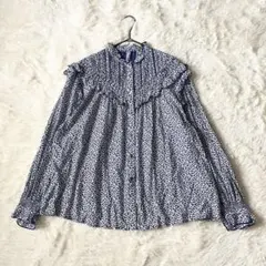 美品 SLOBE IENA 《WEB限定》フリルピンタックブラウス 小花柄 - メルカリ