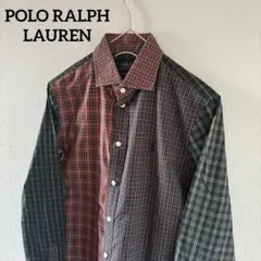 POLORALPHLAURENポロラルフローレン長袖シャツクレイジーパターン