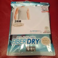 CLOSSHI FIBER DRY V首スリーブレス 2枚組 Mサイズ