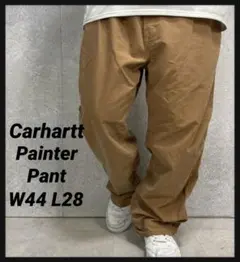 カーハート　ペインターパンツ　ブラウン ワークパンツ　W44 L28