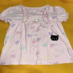 FREUDE ピンク ハート柄 パジャマ