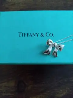 Tiffany & Co. ティファニー リボン ネックレス シルバー925のサムネイル
