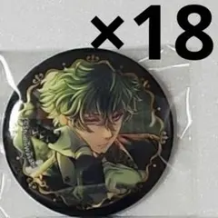 あくねこ 4周年 箔押し缶バッジ ハナマル