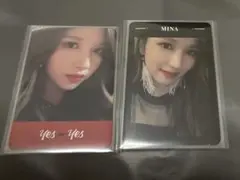 TWICE ミナ トレカ 2枚セット