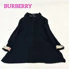 BURBERRY LONDON 洗える ピンタック ティアード ブラウス 麻50 - メルカリ