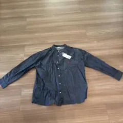 Discoat kangol　ダークブルー 長袖シャツ