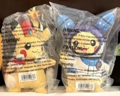 WCS2026 Pikachu Plush ピカチュウ ぬいぐるみ2体セット