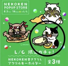 NEKOKEN 限定アクリルキーホルダー　かきみ　広島限定　アクキーのサムネイル