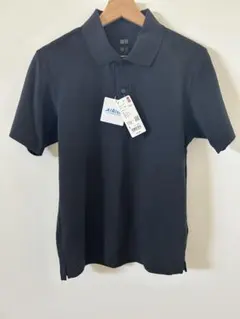 新品 UNIQLO AIRism men's ポロシャツ 黒S