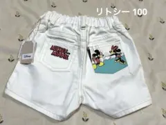 新品 しまむら リトシー ディズニー ミッキーマウス 半ズボン 100cm