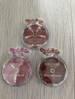 新パッケージ⭐︎キャンメイク　クリームチーク　16.21.23 3点セット