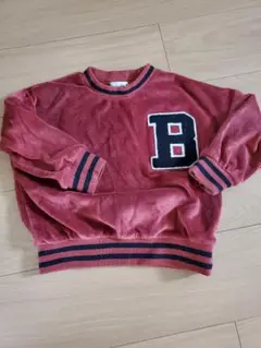 branshes 赤 B刺繍 トレーナー