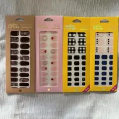 【新品】ジェラートファクトリー　ジェルネイルシール