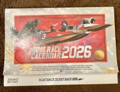 BOAT RACE CALENDAR 2026 壁掛けカレンダーのサムネイル