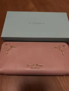 【美品】Samantha Thavasa ピンク長財布