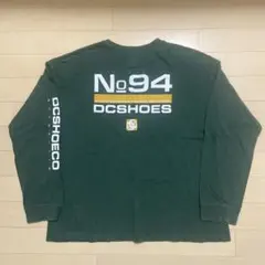 DC SHOES ロングTシャツ ダークグリーン　150センチ　大きめのサムネイル