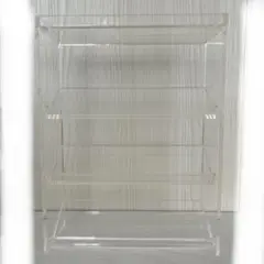 無印 アクリルボトルスタンド 3段