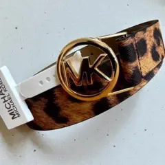 新品 MICHAEL KORS ベルト (全長134㎝) 豹柄 2Xのサムネイル
