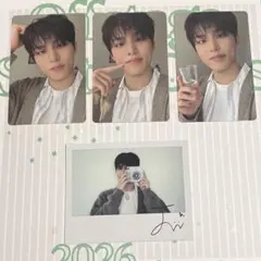 TREASURE シーグリ トレカ 2026 ジョンウ soft days