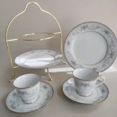 Noritake ノリタケ アフタヌーンティーセット ① NOBLE