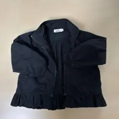 PAIR MANON ブラック フリルジャケット