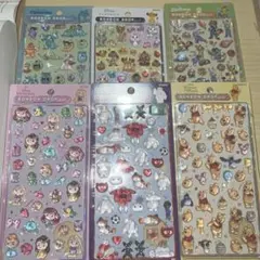 ボンボンドロップシール ディズニー 6点まとめ売り