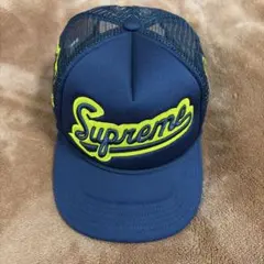 Supreme 紺色ベースボールキャップ Supreme ミリタリー キャップ | ブルー | FARFETCH JP