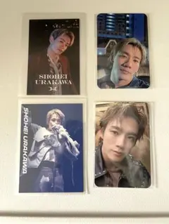 浦川翔平 トレカ 4枚セット