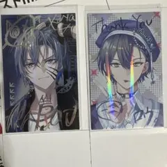 にじさんじ 小柳ロウ ぎゃうるふ チェキ風カード　レア　2点