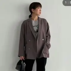 バンヤードストーム　ダブルクロスジャケットライトブラウン　Sサイズのサムネイル