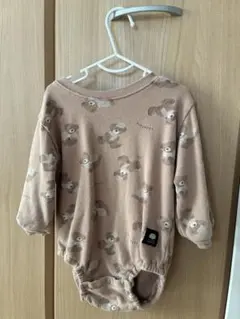 くま柄ロンパース 80 バースデー フタフタ