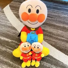 アンパンマン ぬいぐるみ　3点