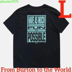 【BURTON】From Burton to the World Tシャツ【L】