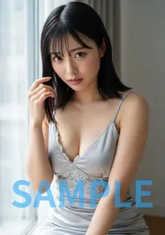 L1271　AI美女 A4ポスター コスプレ　水着　グラビア ランジェリー