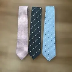 シルクネクタイ3本セット