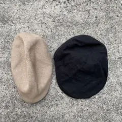 ベレー帽 ハンチングキャップ 古着