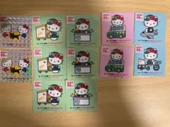 ヤマト運輸 宅急便50周年記念 ハローキティ コラボステッカー 12枚セット